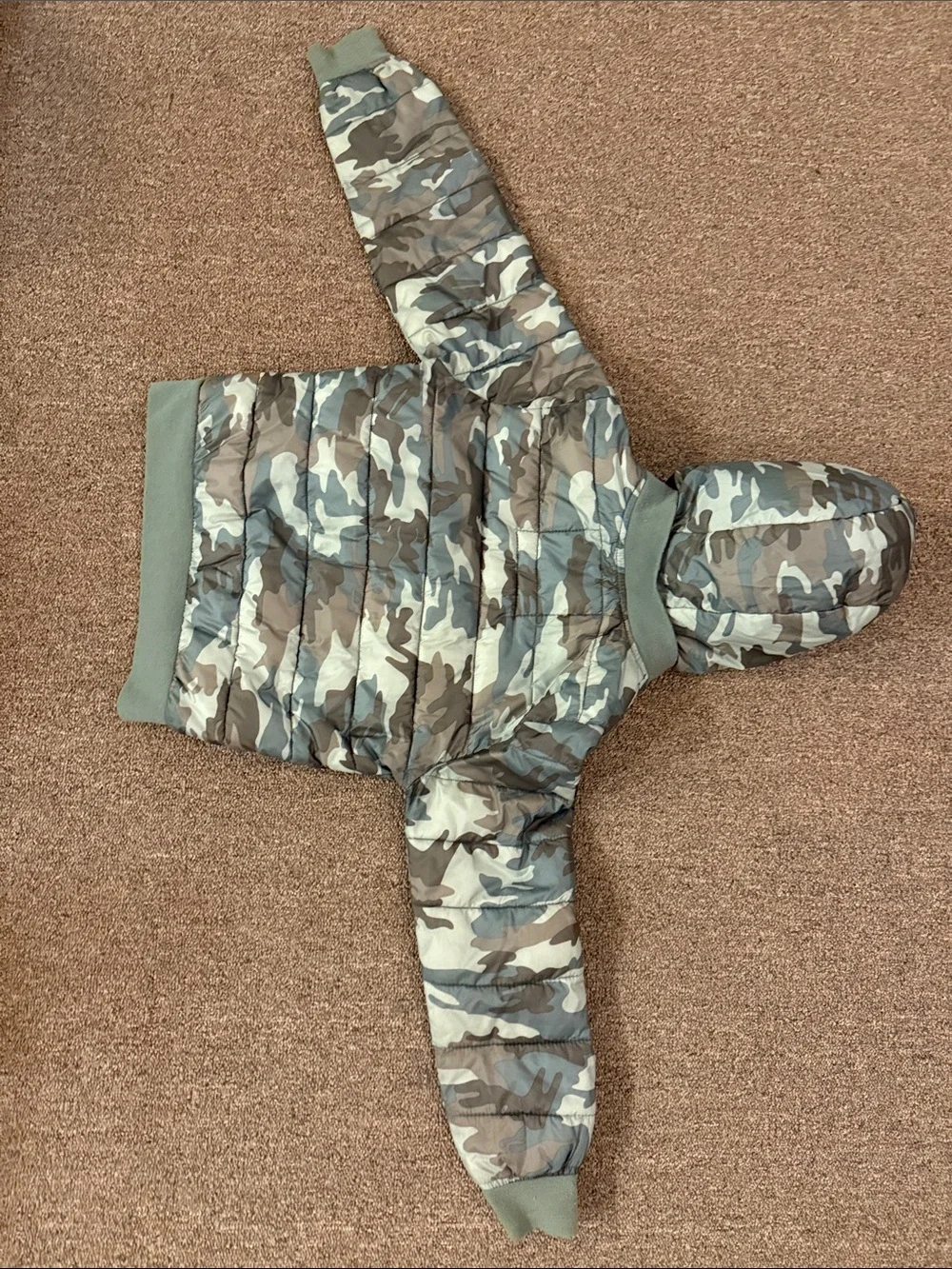 Justice Camo Girls size 8 comfy jacket